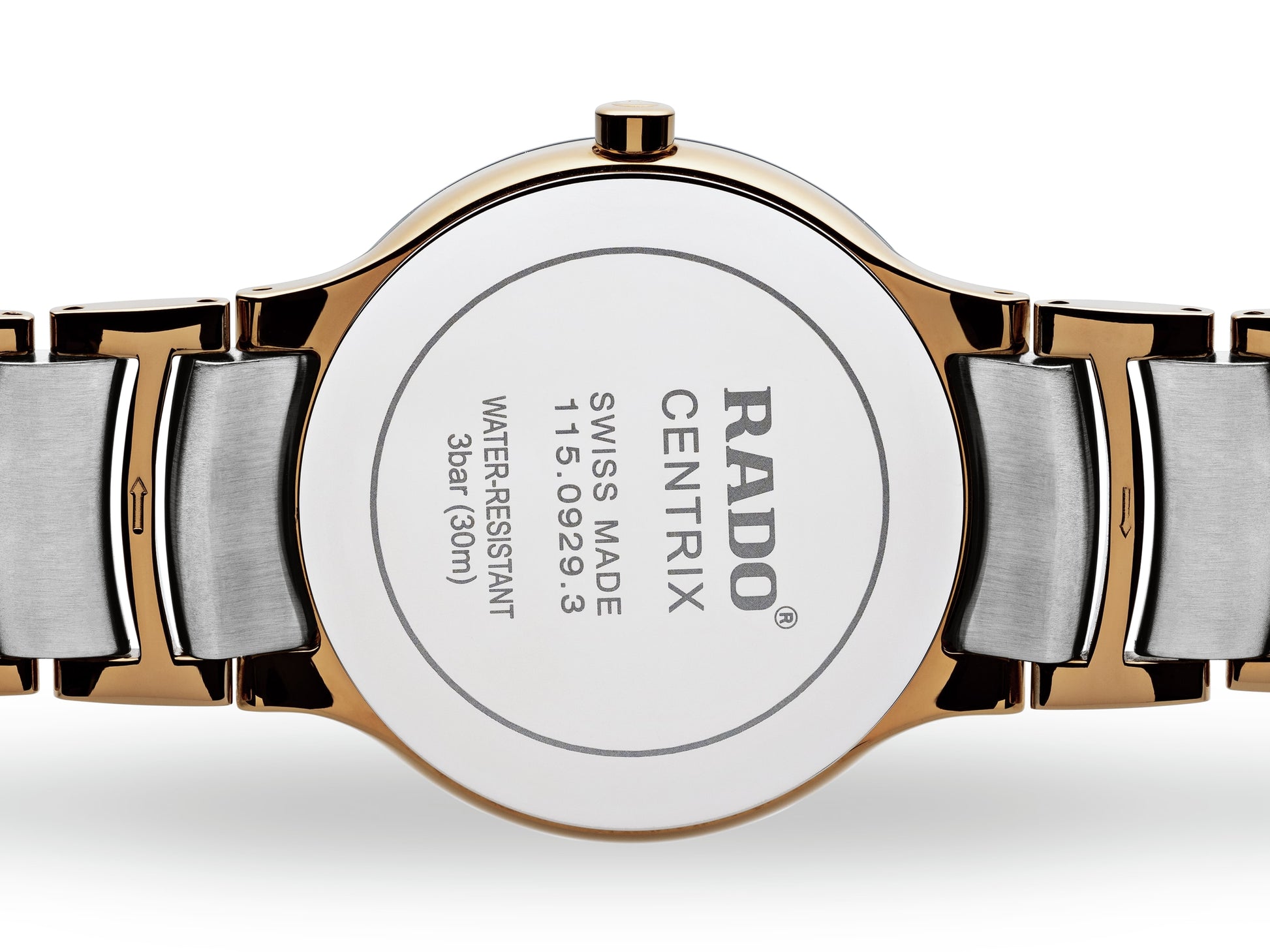 Rado Centrix White Dial Unisex 38mm