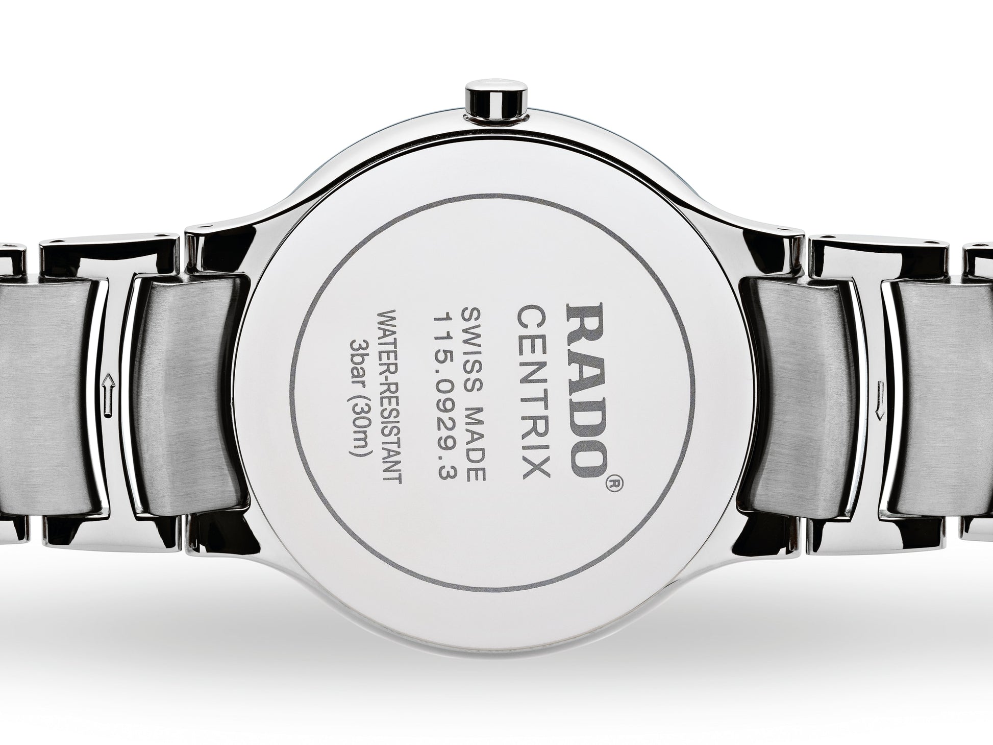 Rado Centrix Black Dial Women 38mm