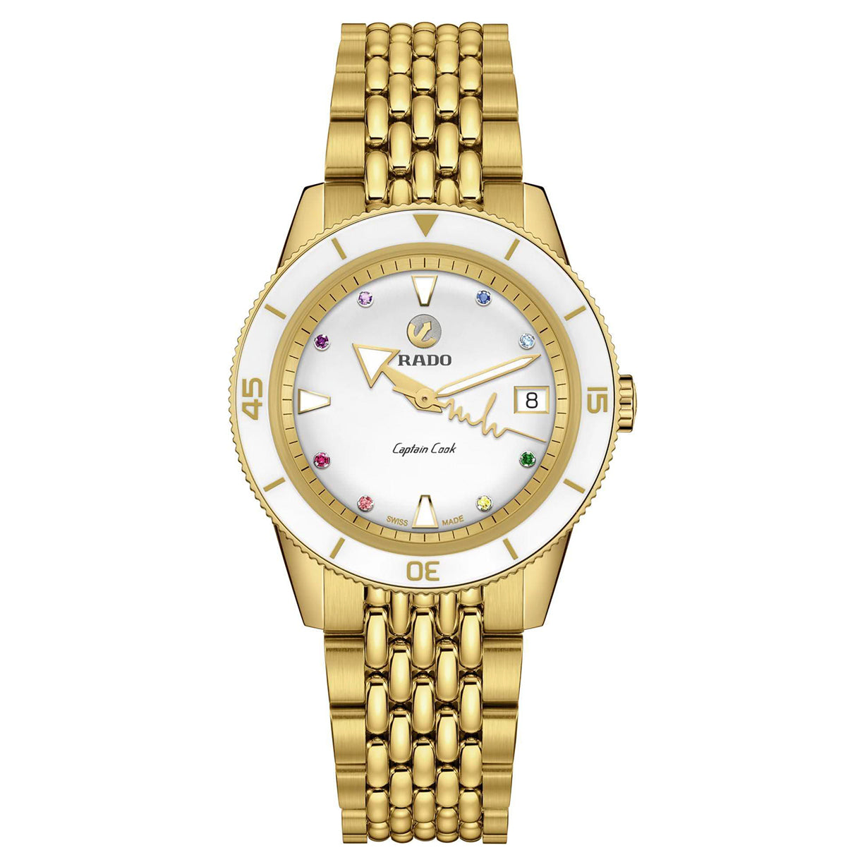 Captain Cook X Marina Hoermanseder Heartbeat Automatic Gold Stainless Steel