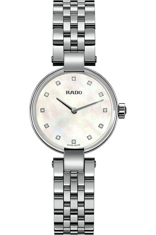 Rado Coupole White Mother-Of-Pearl Dial Women 27mm