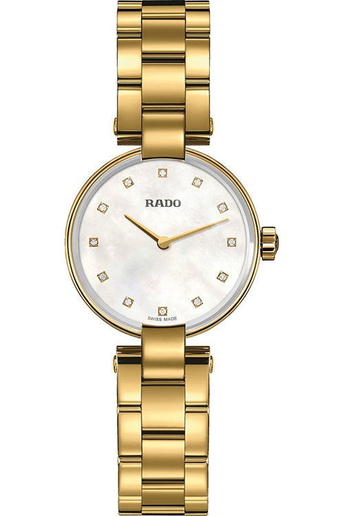 Rado Coupole White Mother-Of-Pearl Dial Women 27mm
