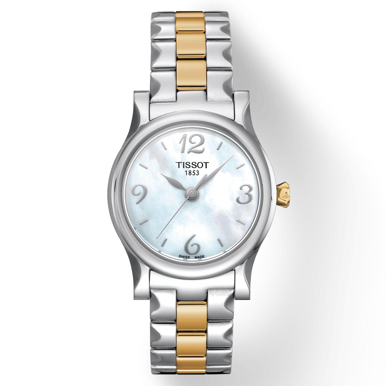 Tissot T-Classic White Mother-Of-Pearl Dial Women 28mm
