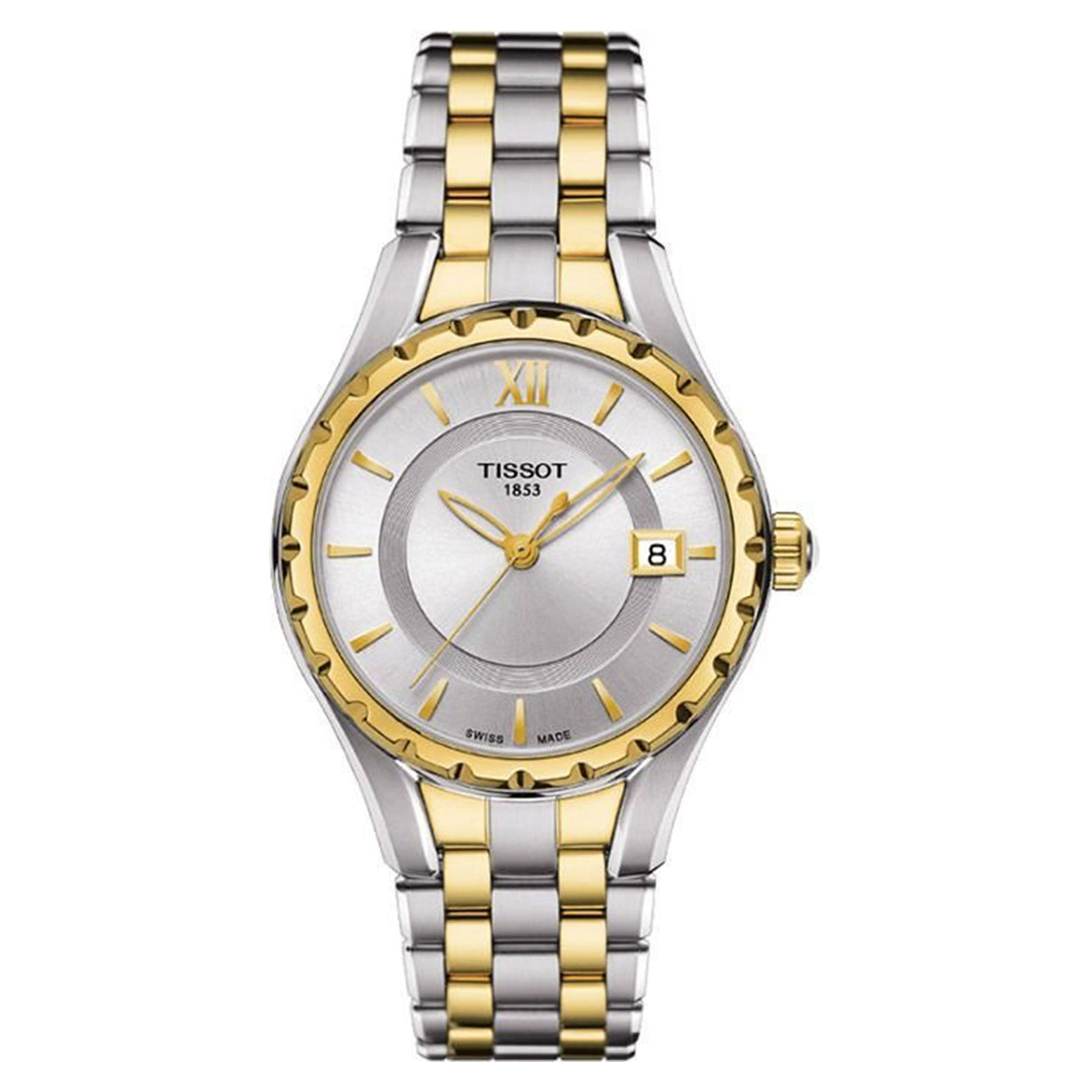 Tissot T-Lady Silver Dial Women 34mm