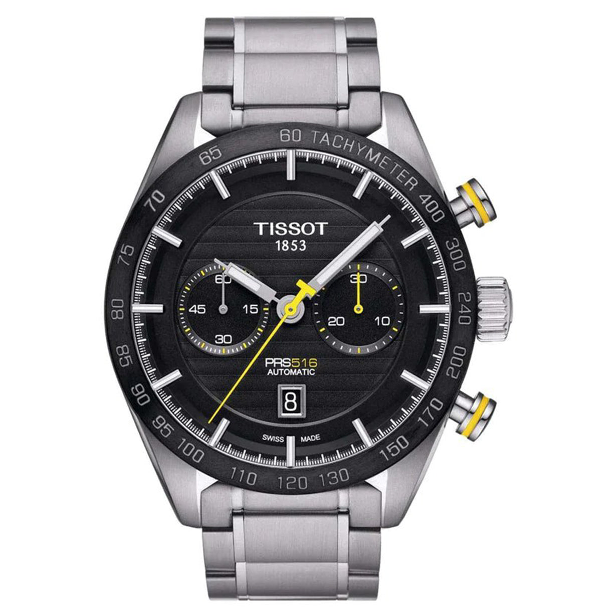 Tissot T-Sport Black Dial Men 45mm