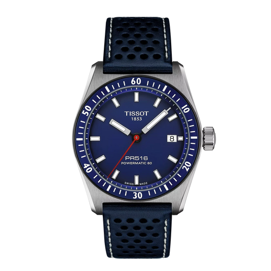 Tissot PR516 Blue Gradient Dial Automatic Men 38mm T1494071604100