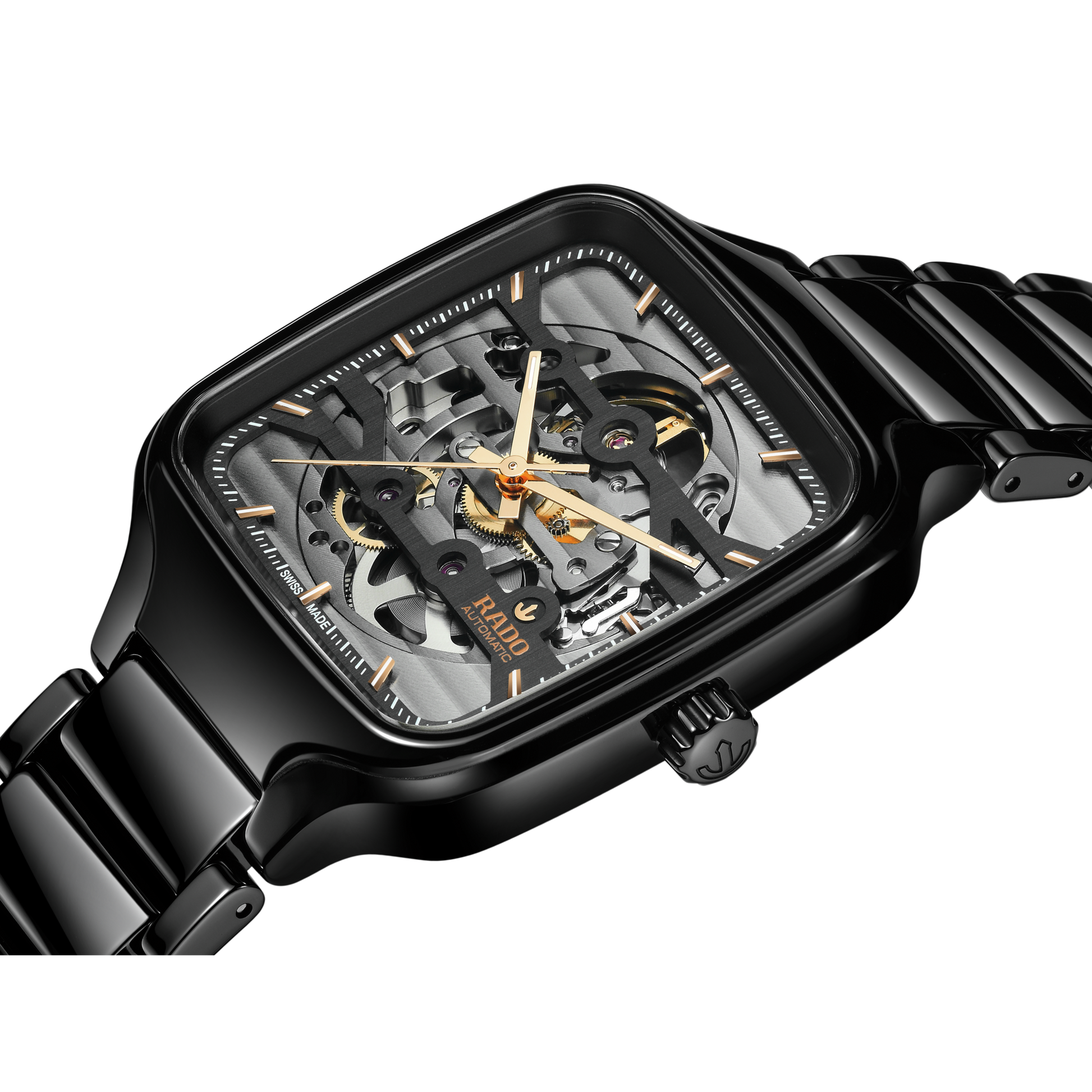 True Square Automatic Black Stainless Steel
