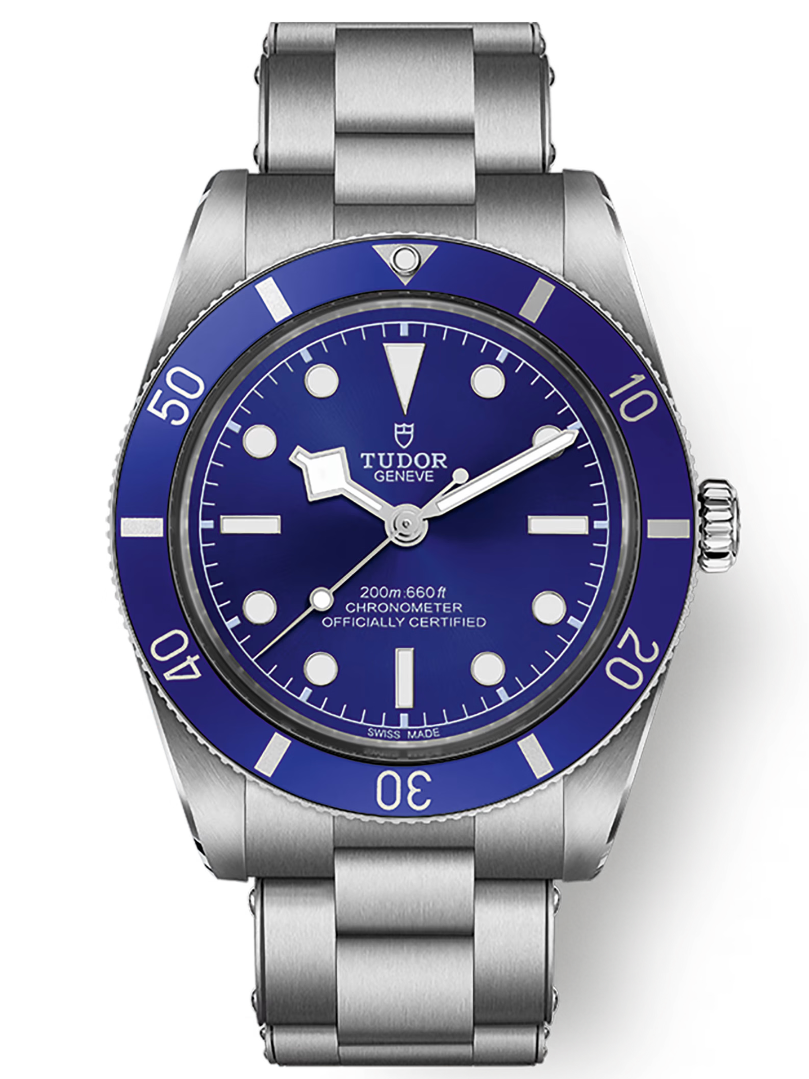 Tudor Black Bay Blue Dial Automatic Women M79000B-0001