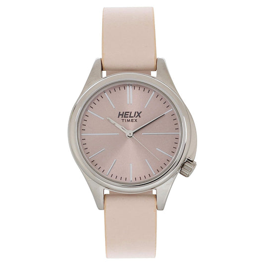 Helix Women Pink Leather