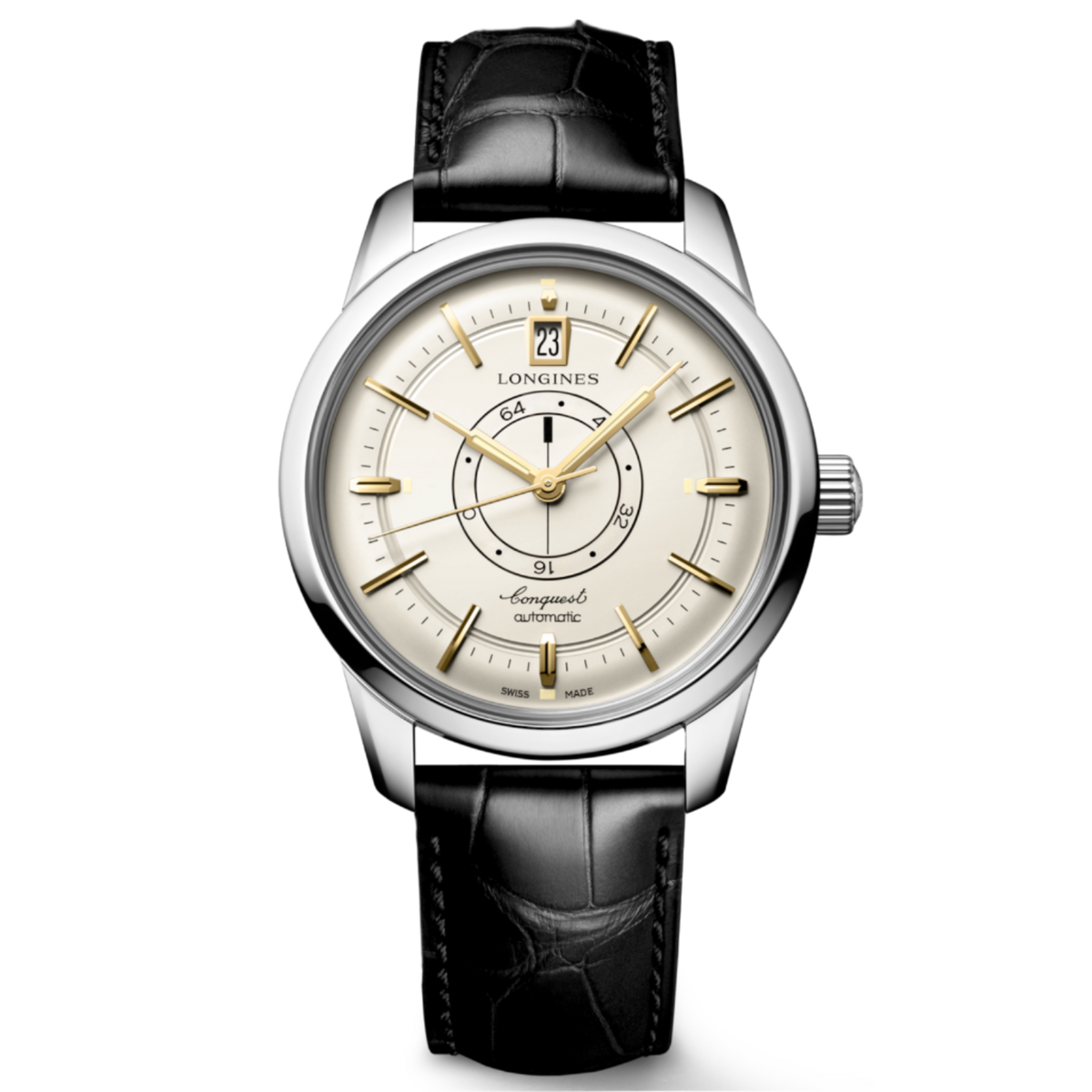 【ジャンク品】LONGINES Conquest チタニウム 腕時計 ペアセット Longines Conquest Champagne Dial Men 38MM