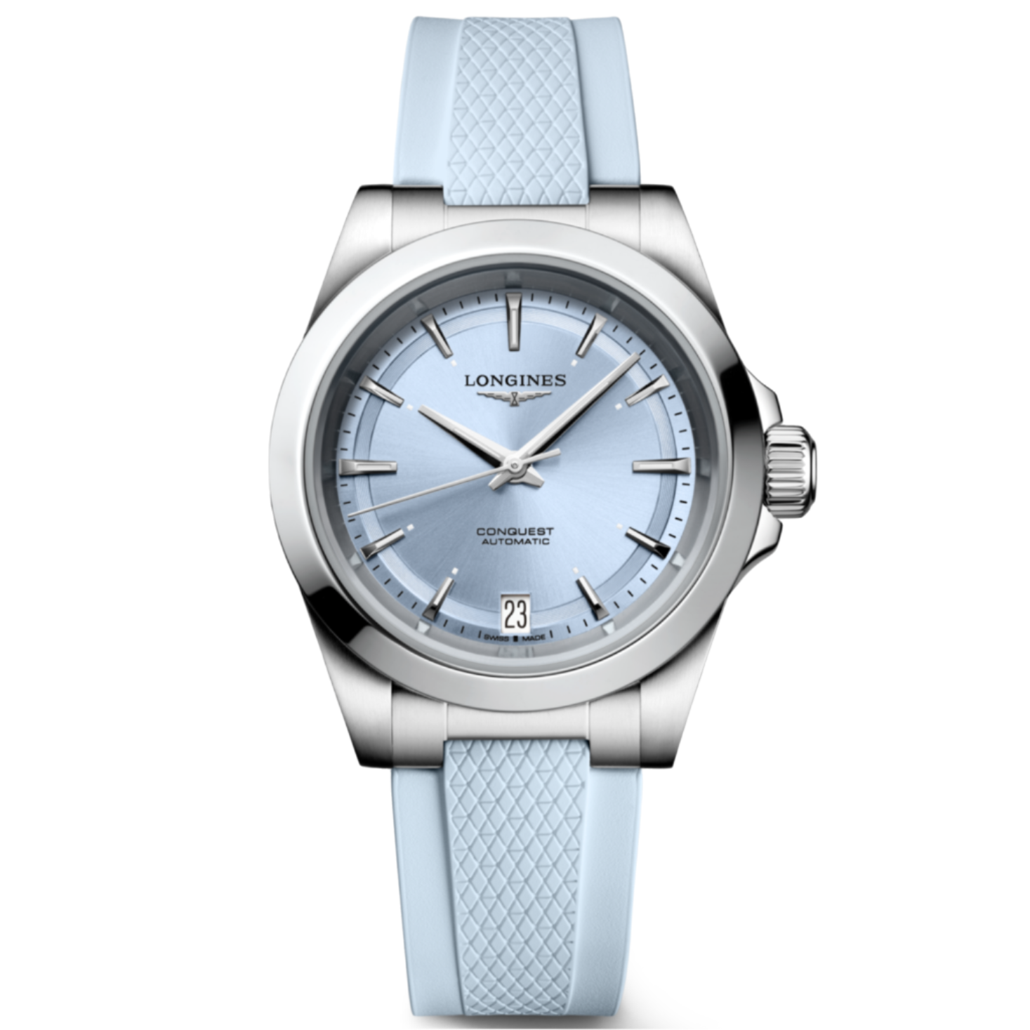 Longines conquest blue best sale