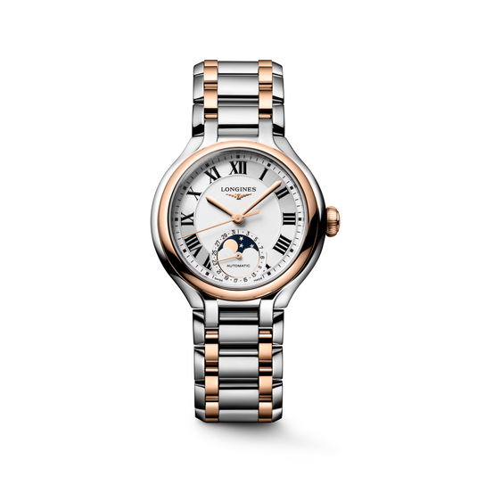 Longines PrimaLuna Moonphase Opaline Ivory Dial Women 34mm L81265717