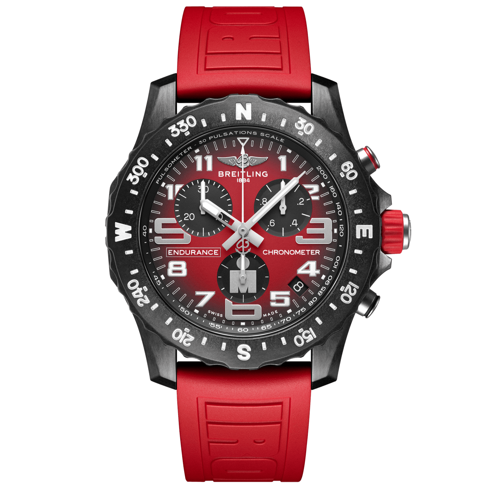 Breitling Endurance Pro IRONMAN Red Dial Men 44mm