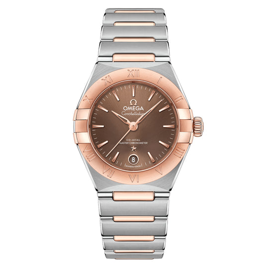 Omega Constellation Co Axial Master Chronometer 29 Mm Brown Dial