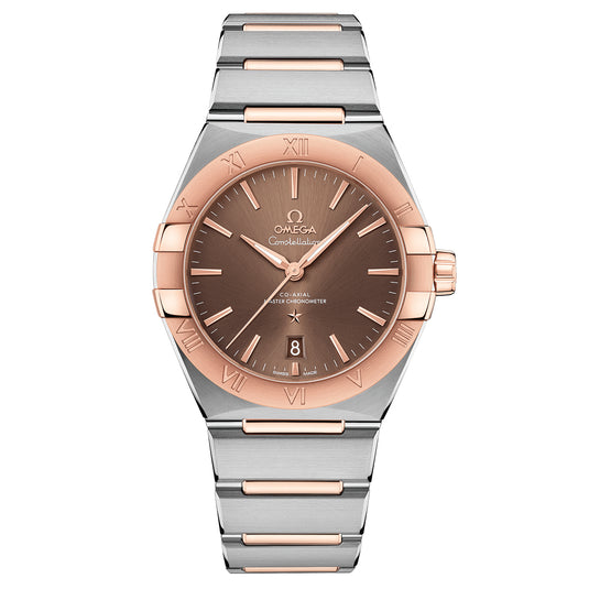 Omega Constellation Co Axial Master Chronometer 39 Mm Brown Dial
