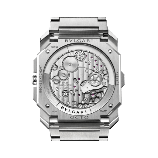 Octo Finissimo Chronograph GMT Silver