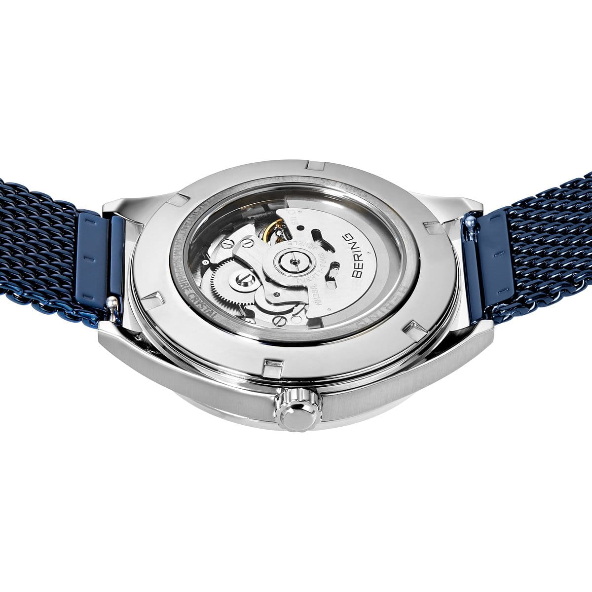 Automatic Blue Stainless Steel