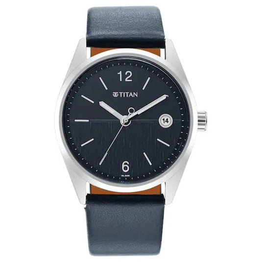 Neo Blue Dial & Leather Strap