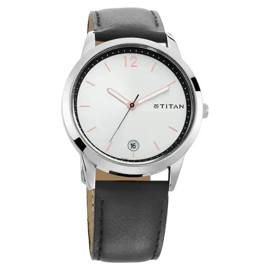 Workwear Silver Dial Leather