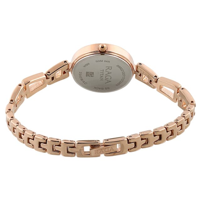 Titan rose discount gold watch price