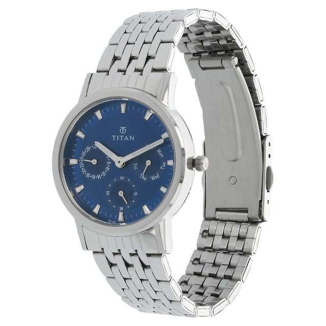 Titan ladies watch on sale with blue dial