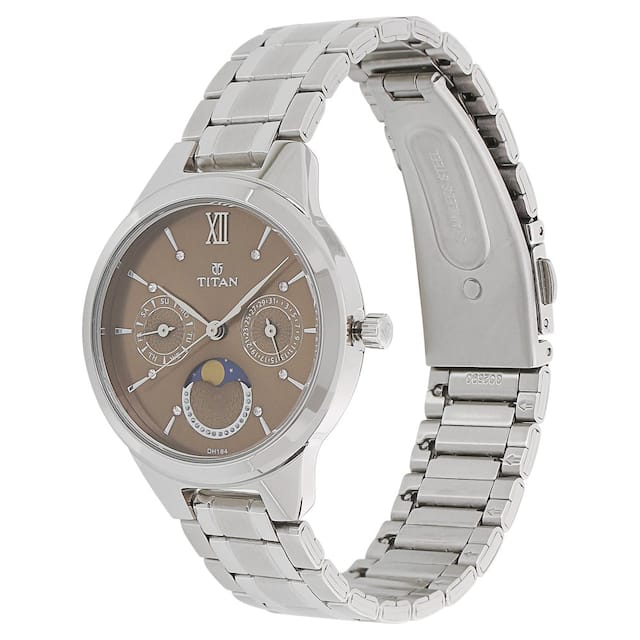 Workwear Moon Phase Function Brown Dial