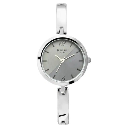 Raga Silver Dial Stainless Steel 