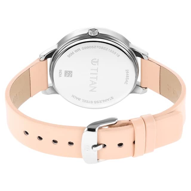 Classique Neo Pink Dial & Leather Strap