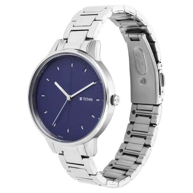 Workwear Blue Dial Stainless Steel 