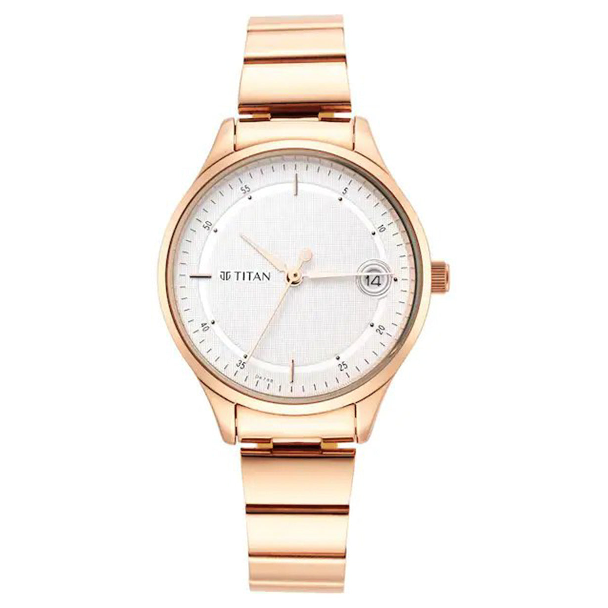 Workwear Rose Gold Stainless Steel Strap