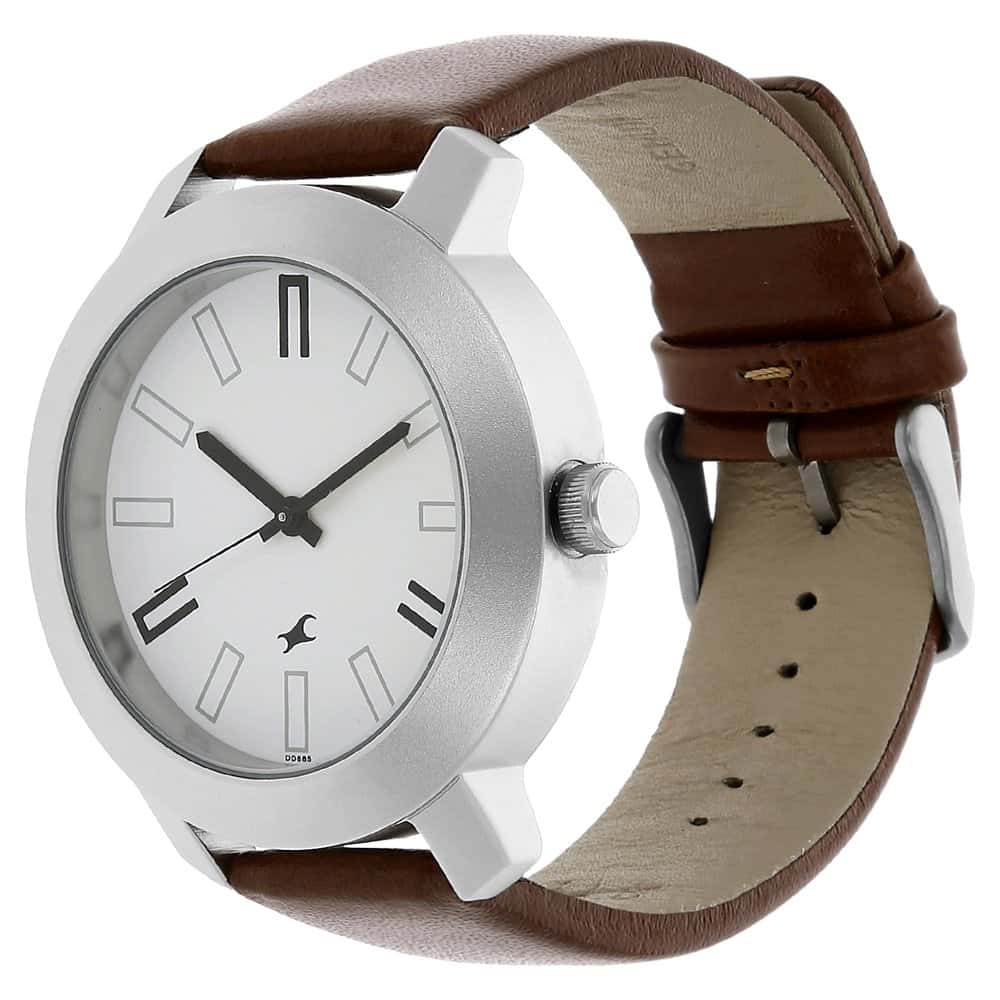 Fastrack Brown Leather