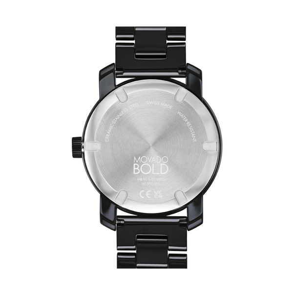 Bold Iconic Metals Black Dial