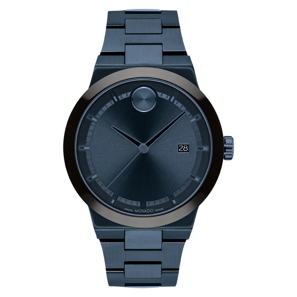 Movado Bold Fusion Blue Dial Men 42.3mm