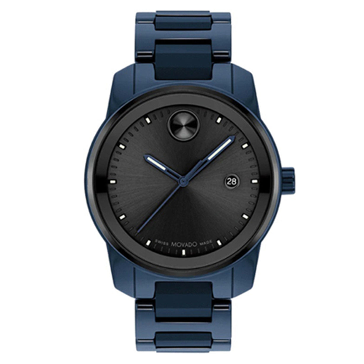 Movado Bold Verso Black Dial Men 42mm