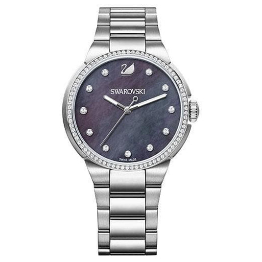 City Mother of Pearl Dial & Stainless Steel Strap