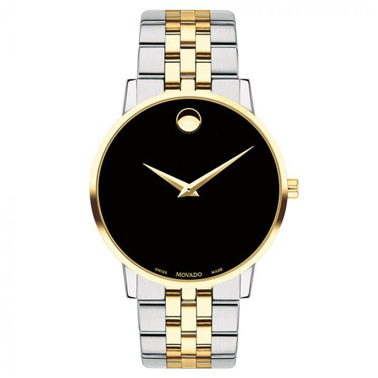 Museum Classic Black Dial Two-Tone Strap