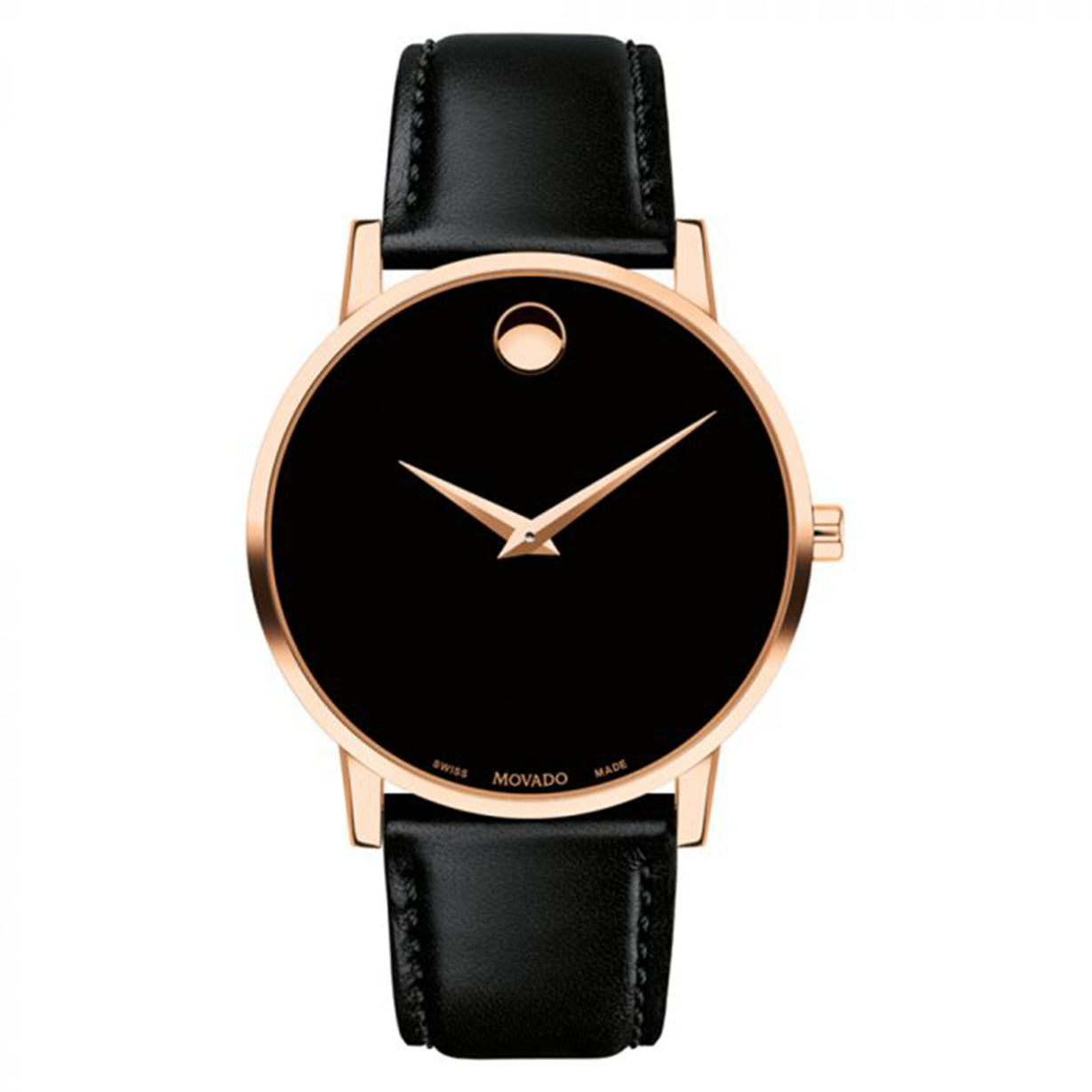 Movado Museum Classic Black Dial Men 40mm