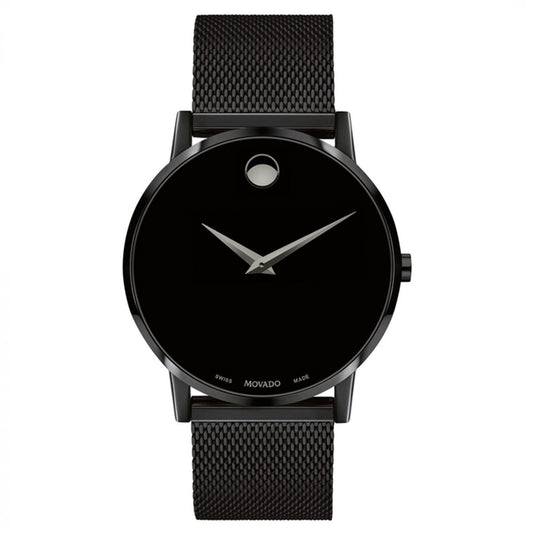 Museum Classic Black Dial Stainless Steel Strap