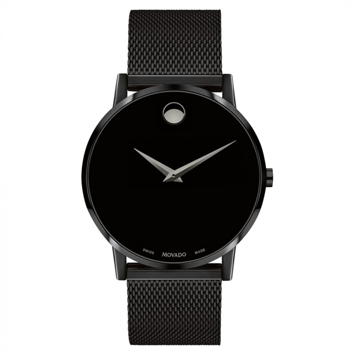Museum Classic Black Dial Stainless Steel Strap