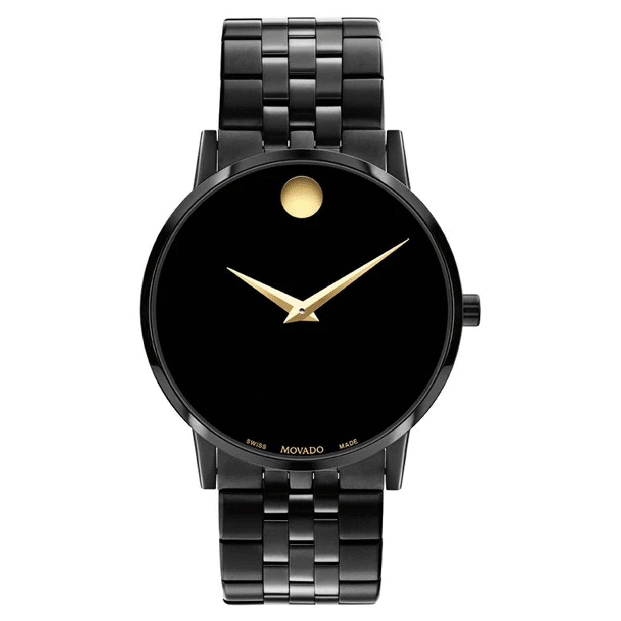 Museum Classic Men Black Stainless Steel