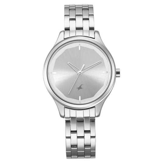 Stunners Stainless Steel Silver Dial