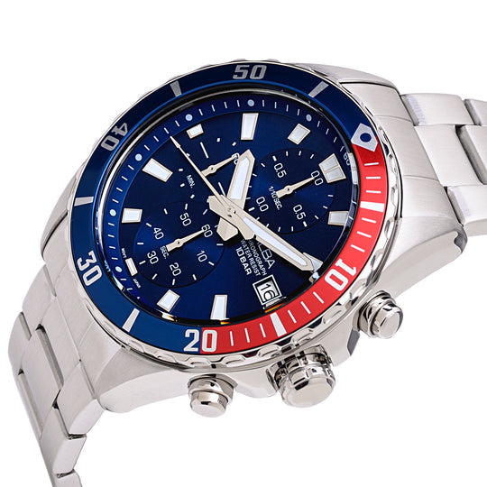 Active Chronograph Blue & Red