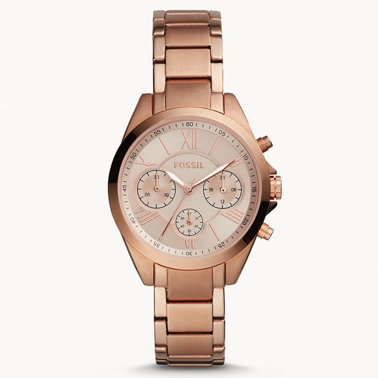 Modern Courier Midsize Chronograph Rose Gold Dial