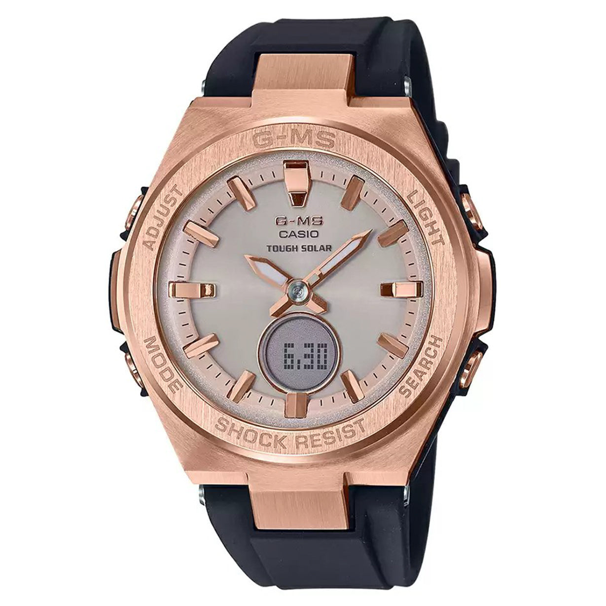 Casio Baby-G Rose Gold Dial Women 38.4mm