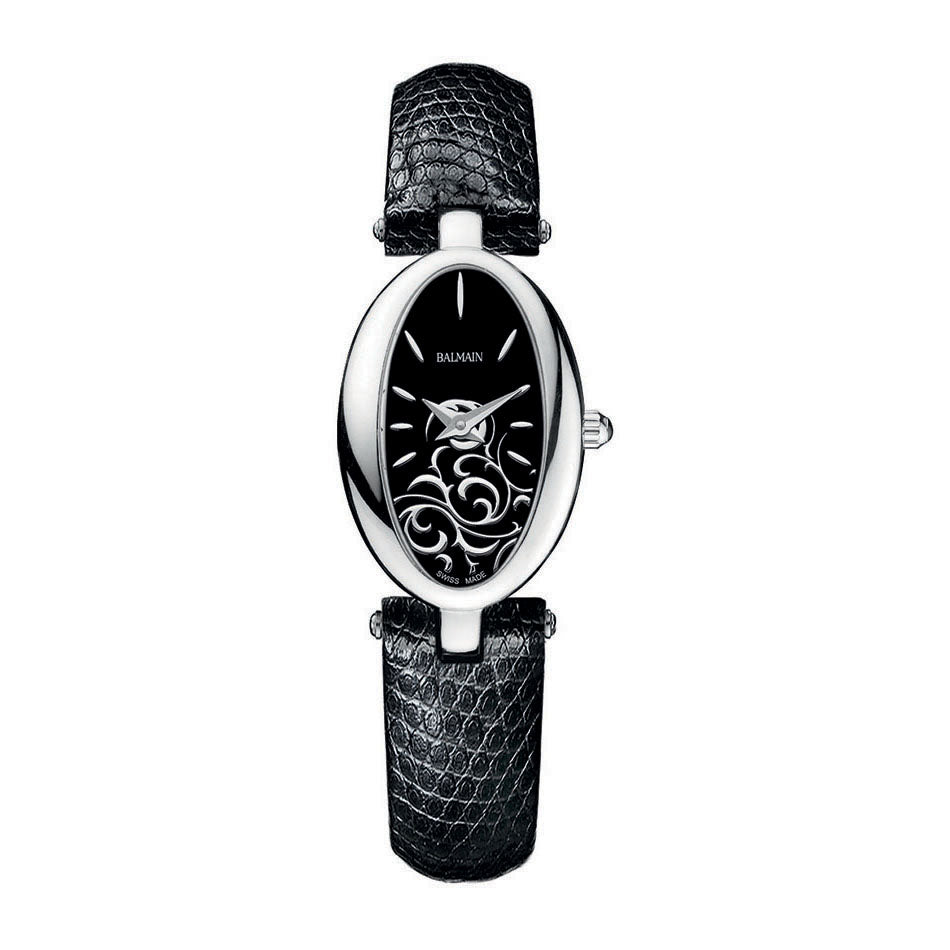 Balmain Ovation Mini Black Dial Women 20mm