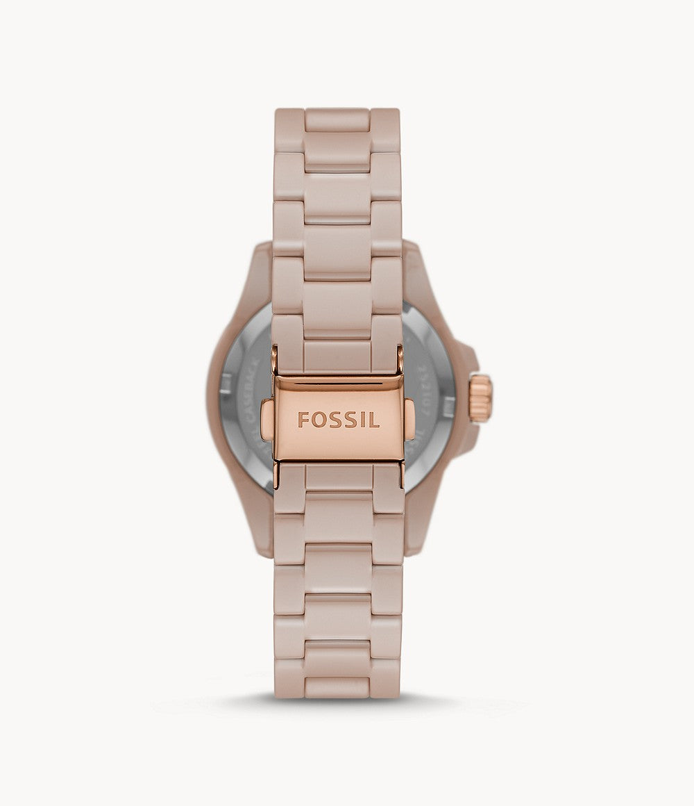 Fossil Fb-01 Salted Caramel Dial Women's Watch 36mm