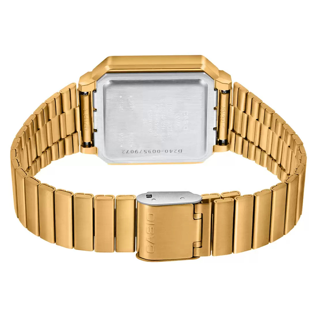 Vintage Unisex Gold Stainless Steel