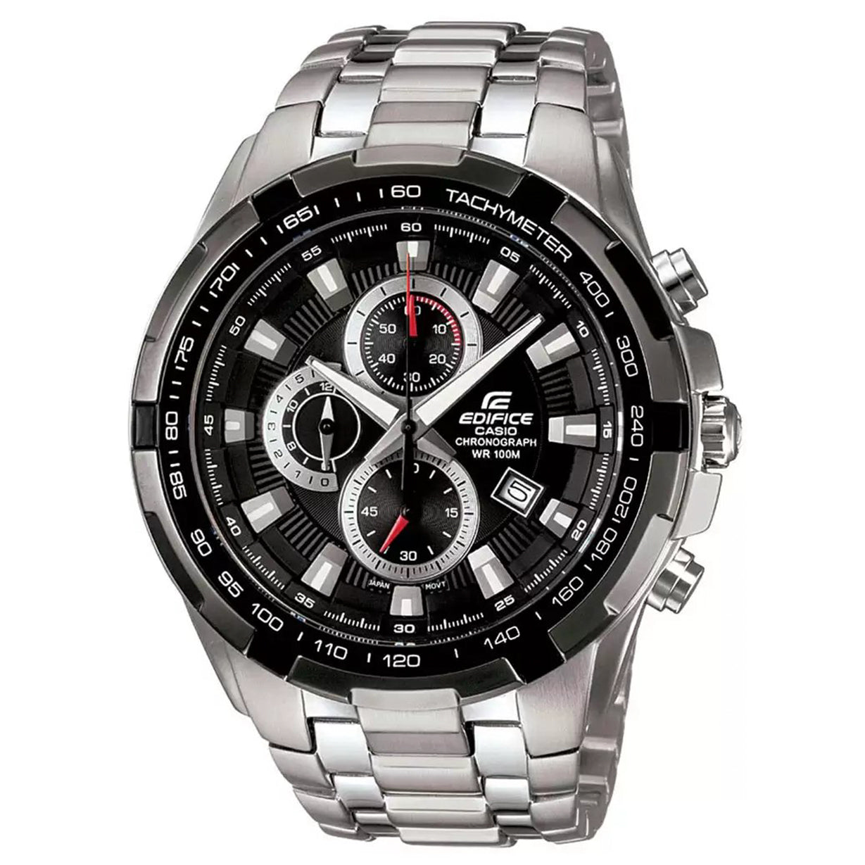 Casio Edifice Black Dial Men 44mm