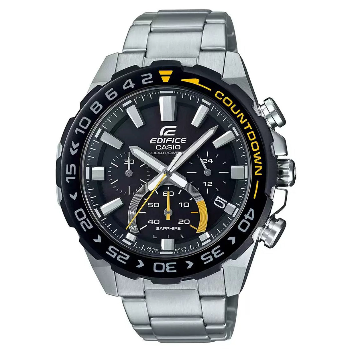 Casio Edifice Black Dial Men 47mm