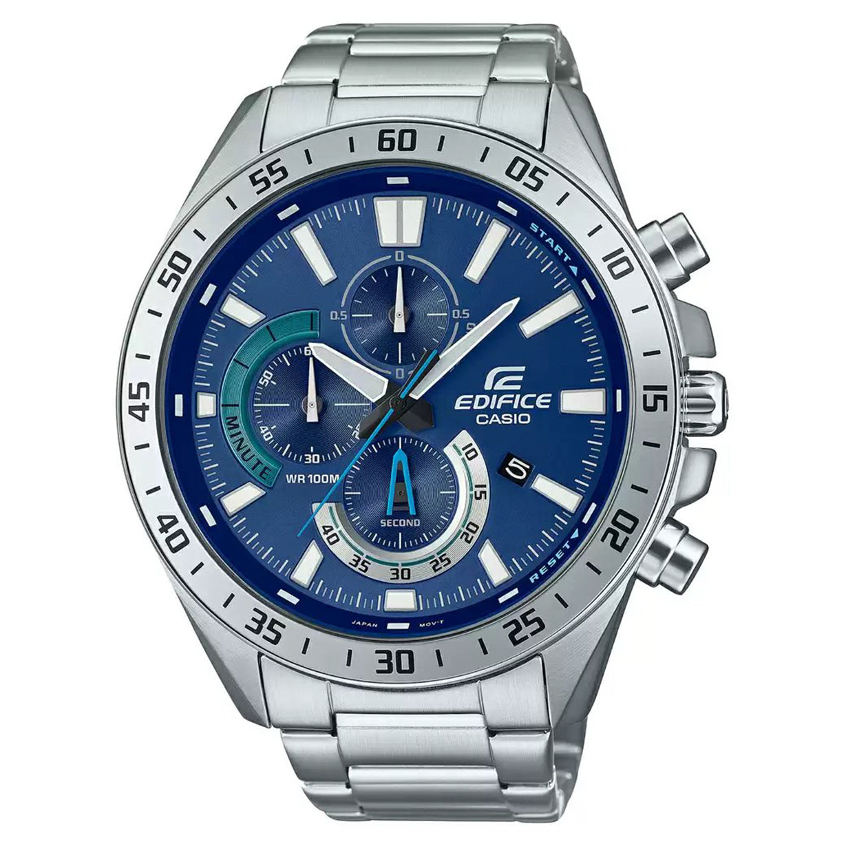 Casio blue face watch sale