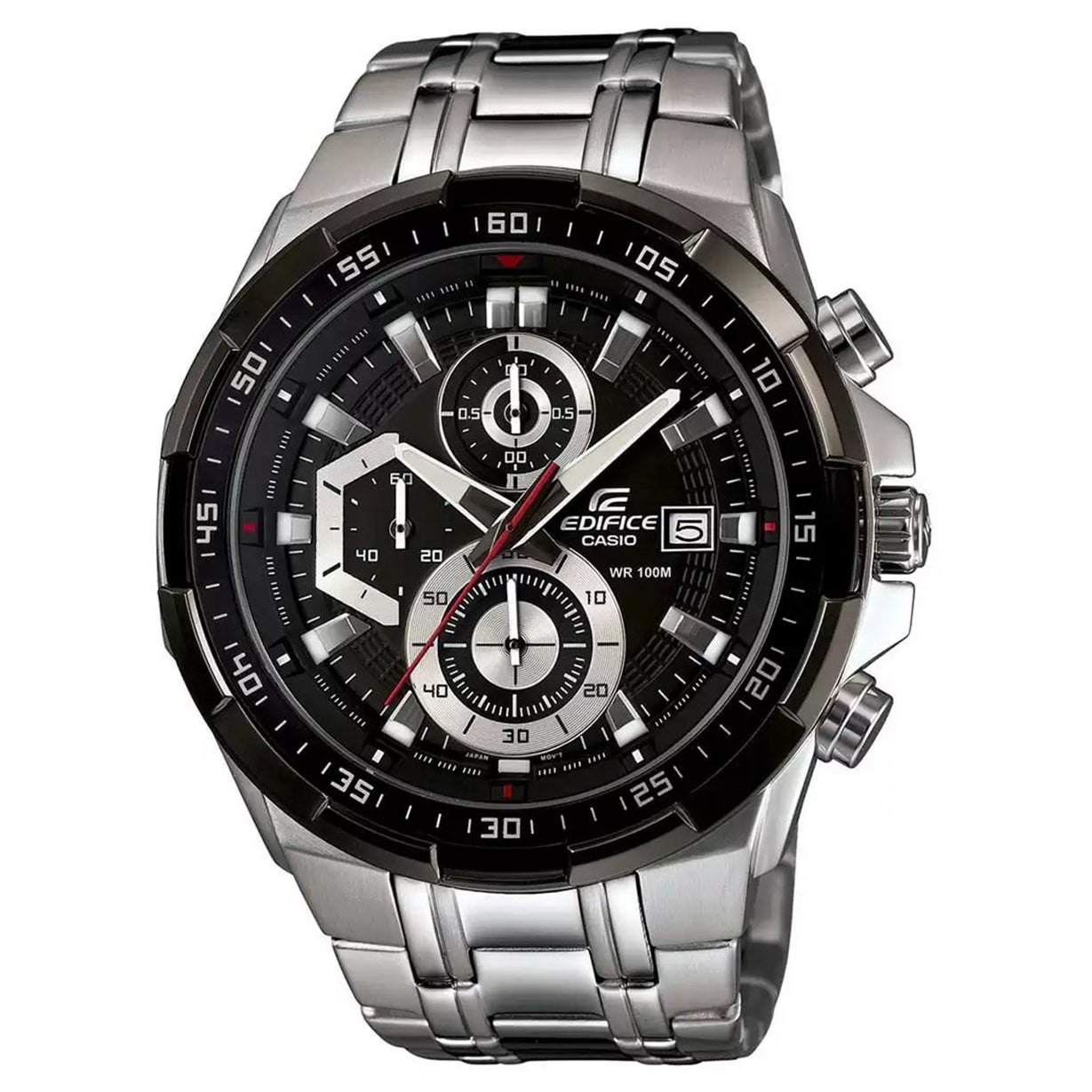 Casio Edifice  Black Dial Men 49.5mm